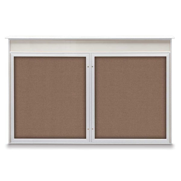 Open Faced Traditional Corkboard, 96x48"